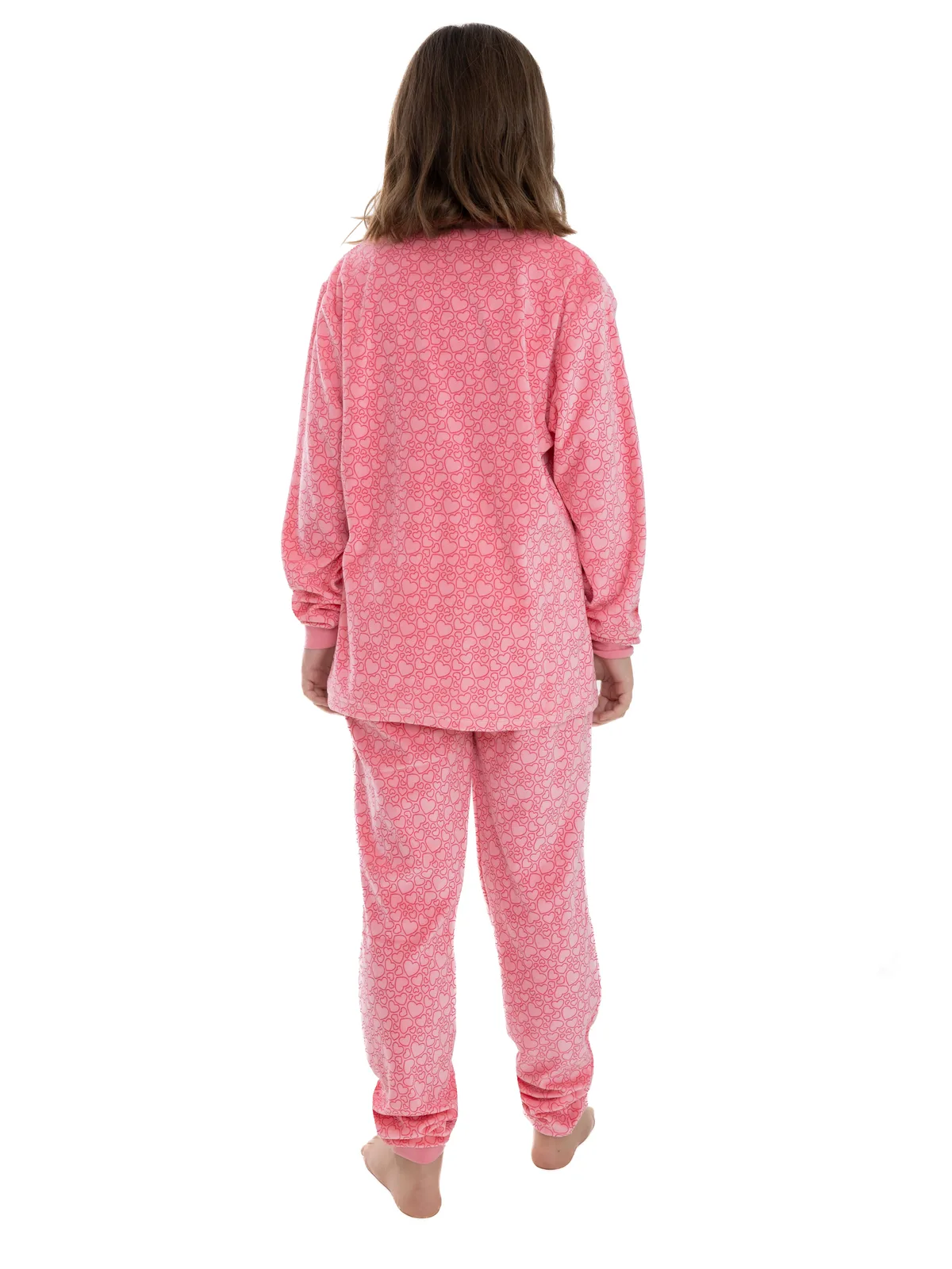 Outfitter meisjes velours pyjama afbeelding 2