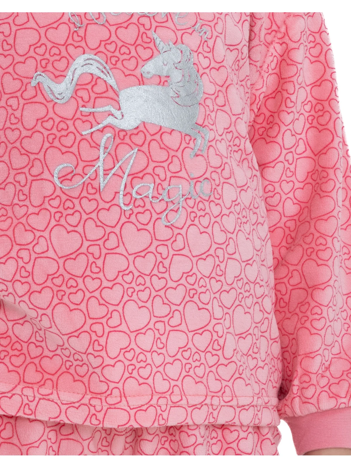 Outfitter meisjes velours pyjama afbeelding 3