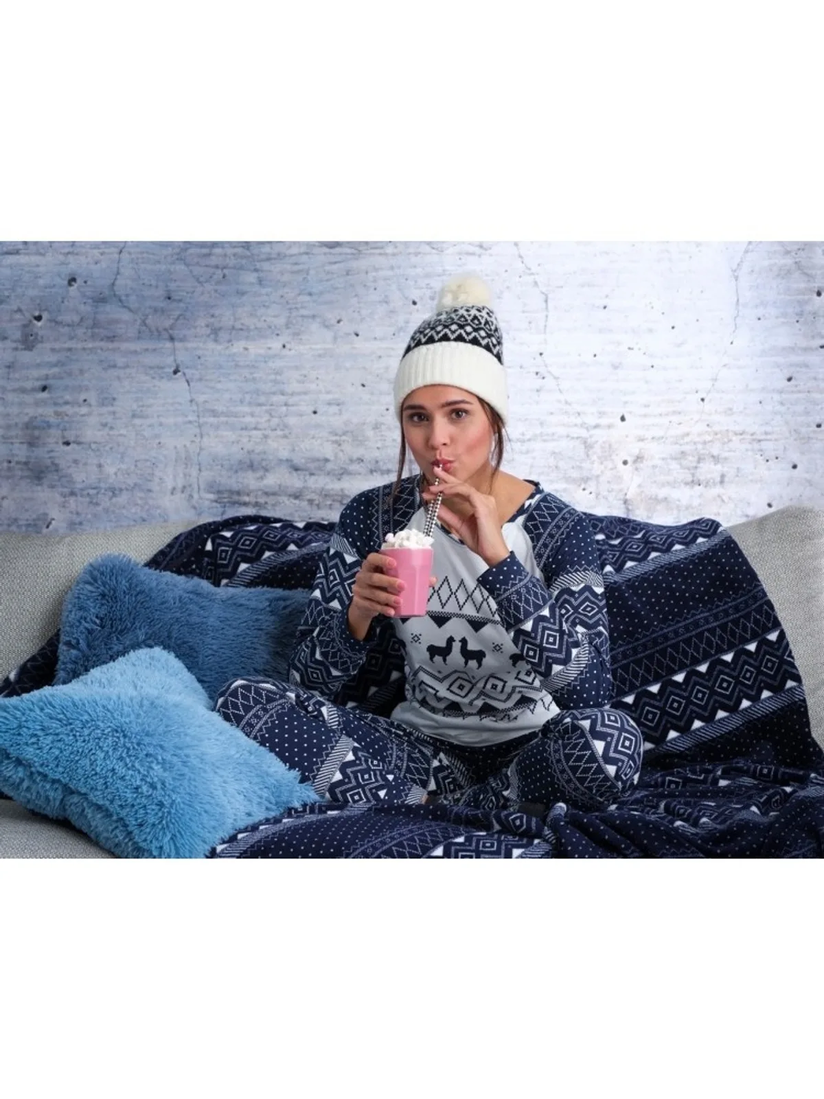 Rebelle dames pyjama afbeelding 4