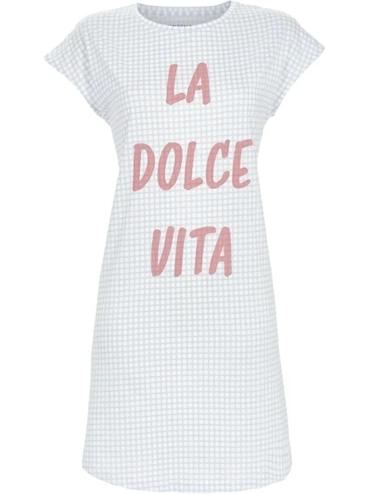 La Dolce Vita lichtblauw stip (6211027-220)