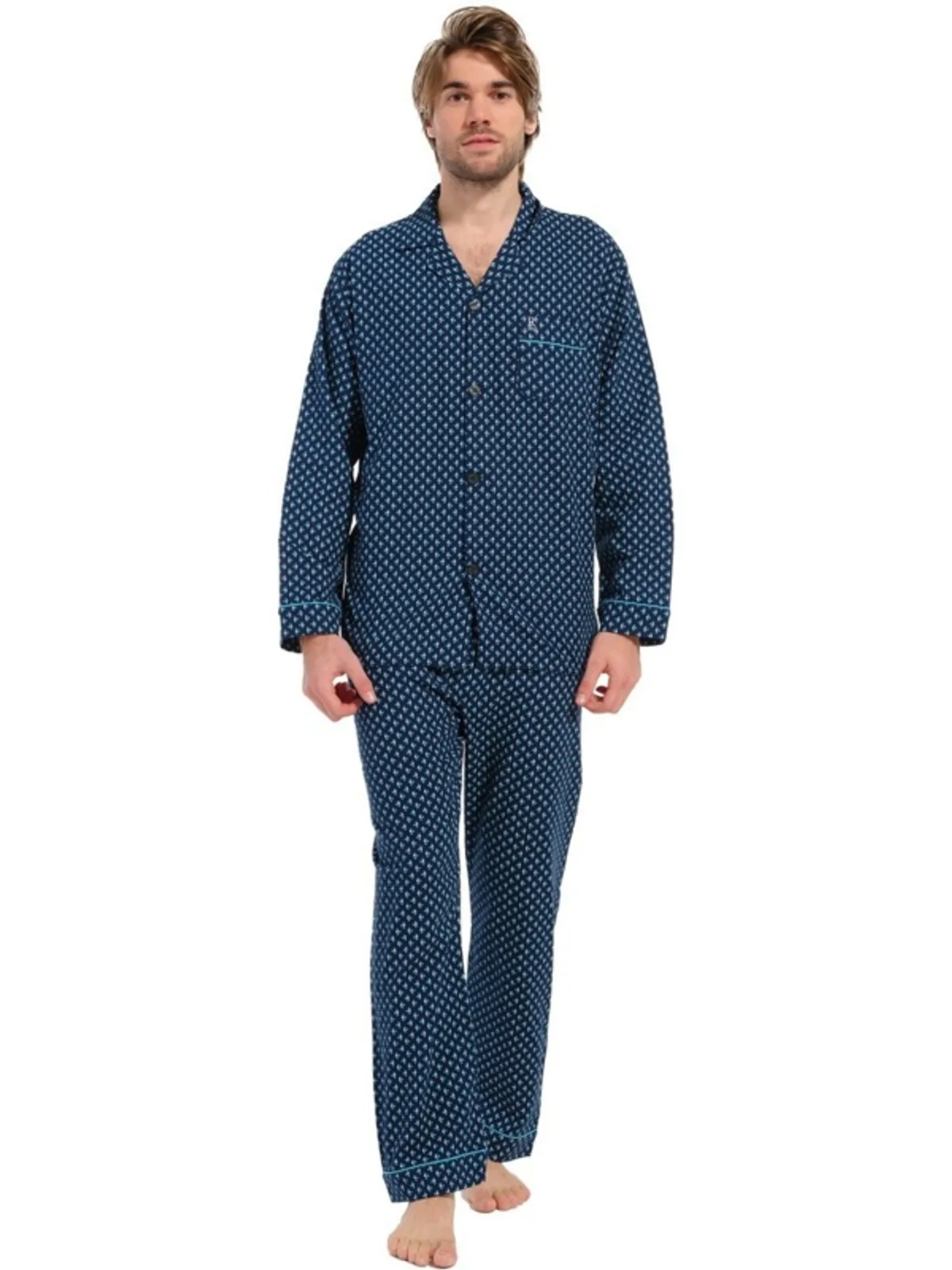 Robson heren doorknoop pyjama
