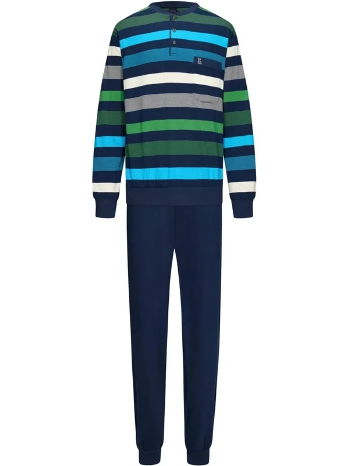 Robson heren tricot pyjama ronde hals