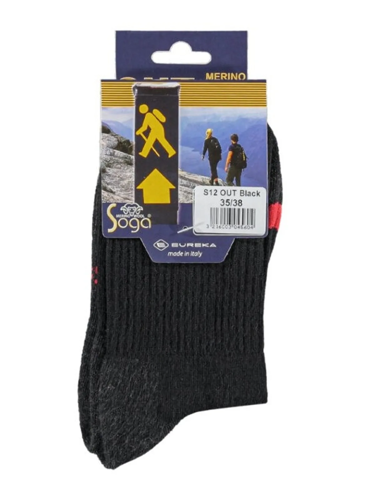 Soga unisex S12 merino wandelsok afbeelding 4