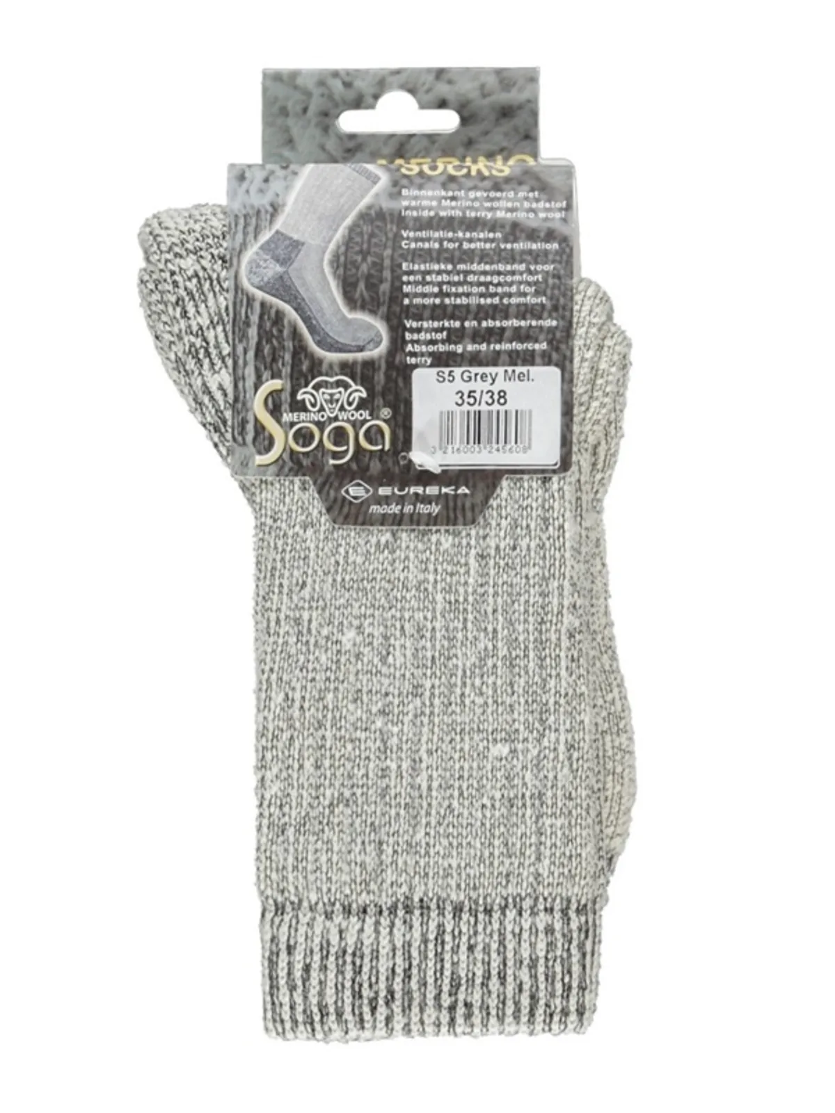 Soga unisex S5 merino sok afbeelding 4