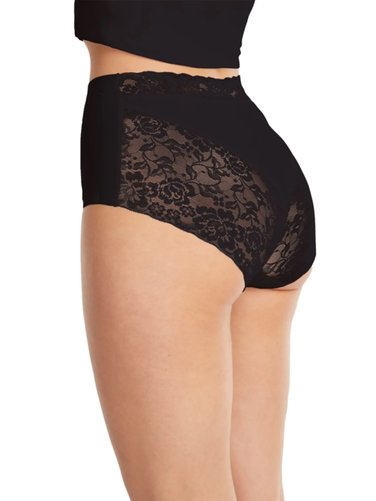 Ten Cate Secrets dames high waist slip met kant afbeelding 4