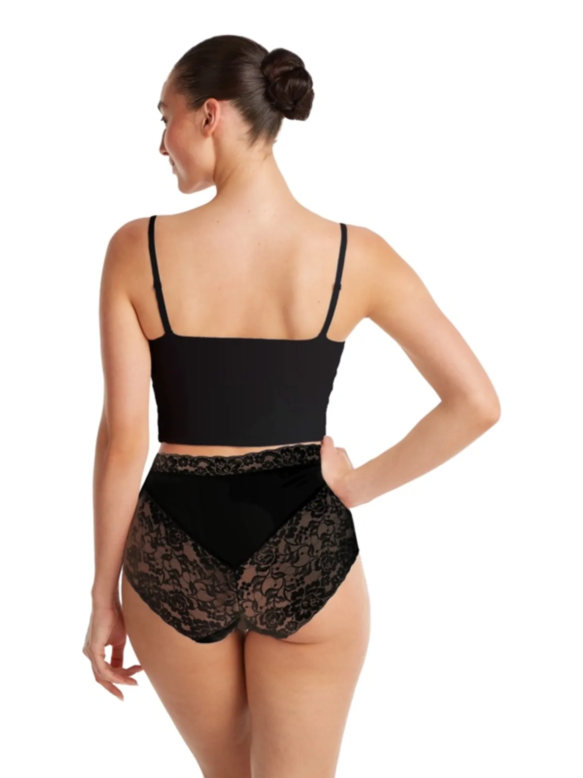 Ten Cate Secrets dames high waist slip met kant afbeelding 3
