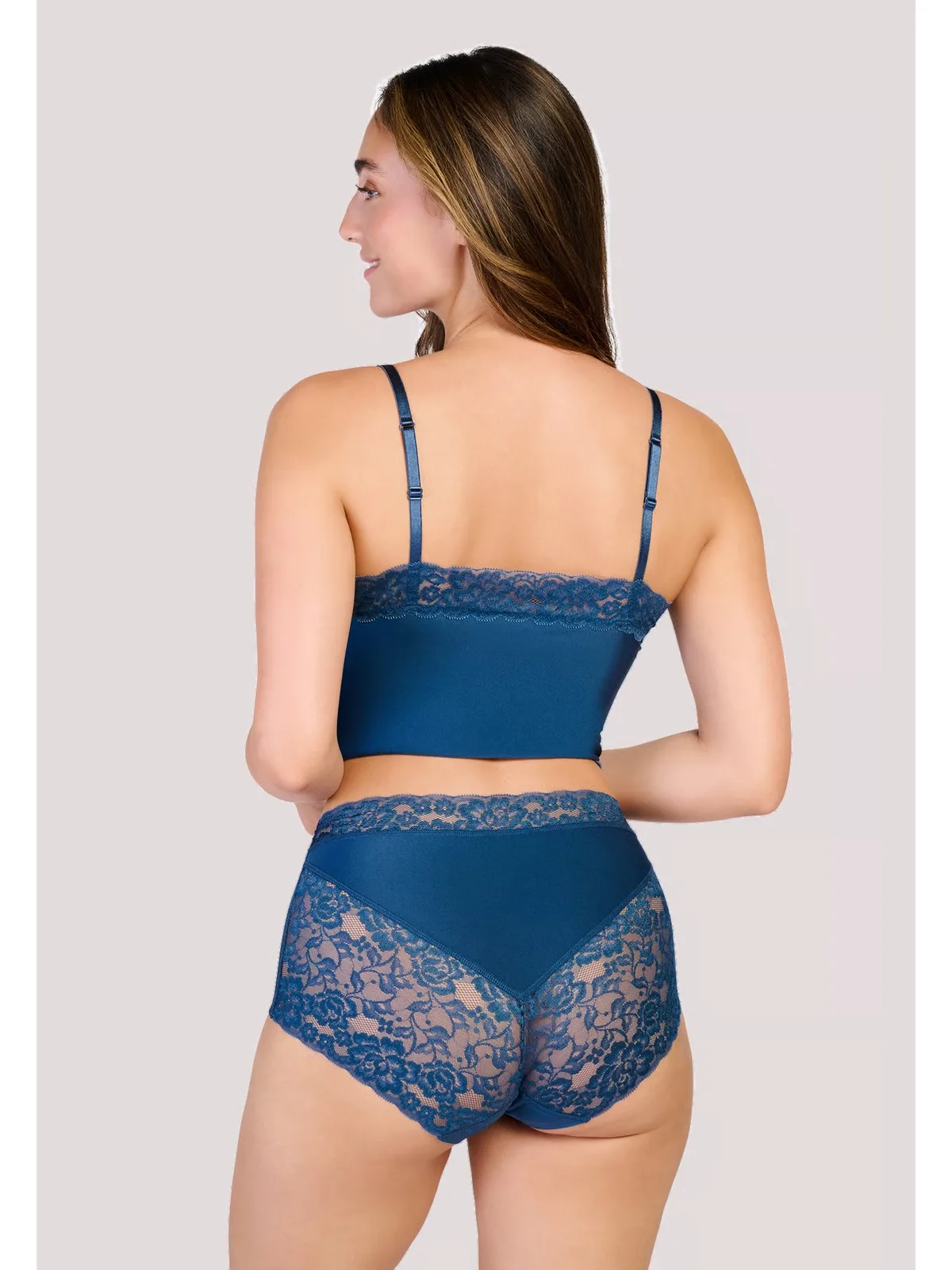 Ten Cate Secrets dames high waist slip met kant afbeelding 4