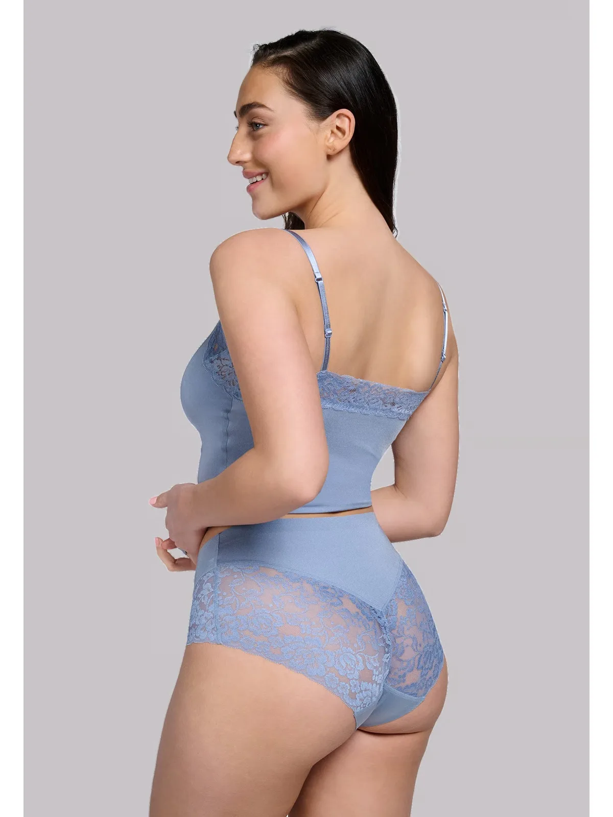 Ten Cate Secrets dames high waist slip met kant afbeelding 4