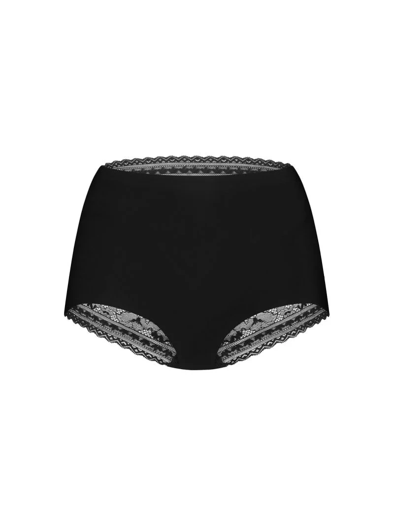 Ten Cate Secrets dames high waist slip met kant zwart (limited edition)