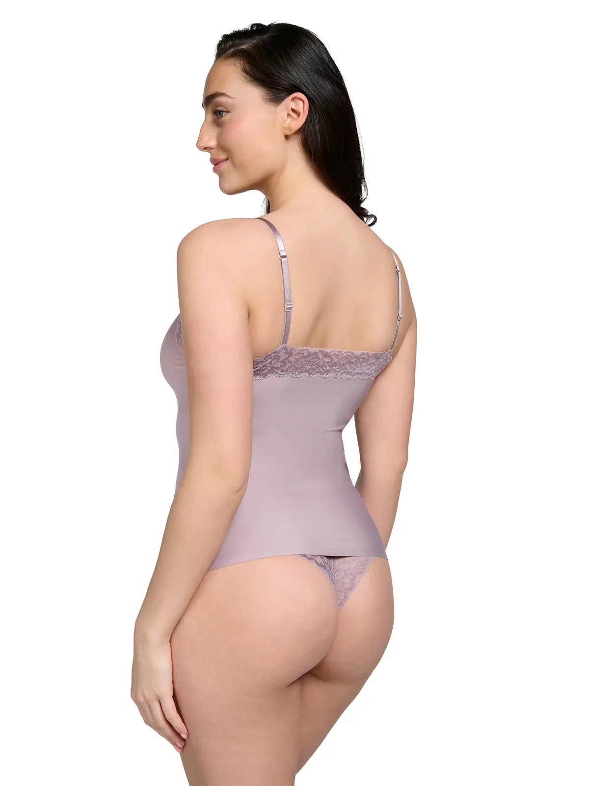 Ten Cate Secrets dames spaghetti top met kant afbeelding 3
