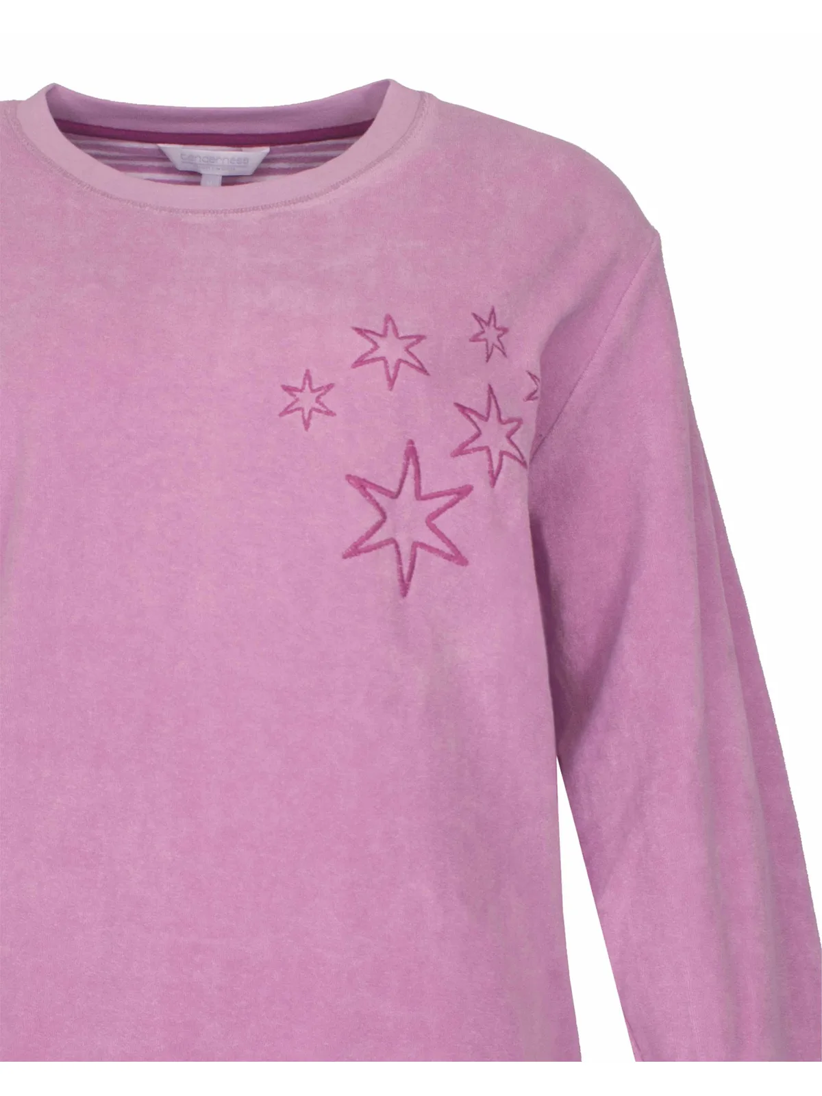 Tenderness dames badstof pyjama afbeelding 2