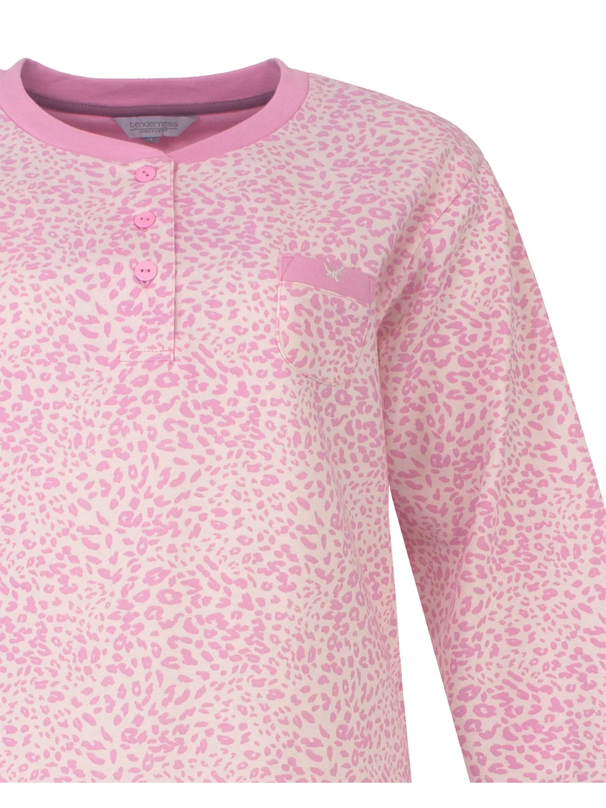 Tenderness dames nachthemd fleece afbeelding 2