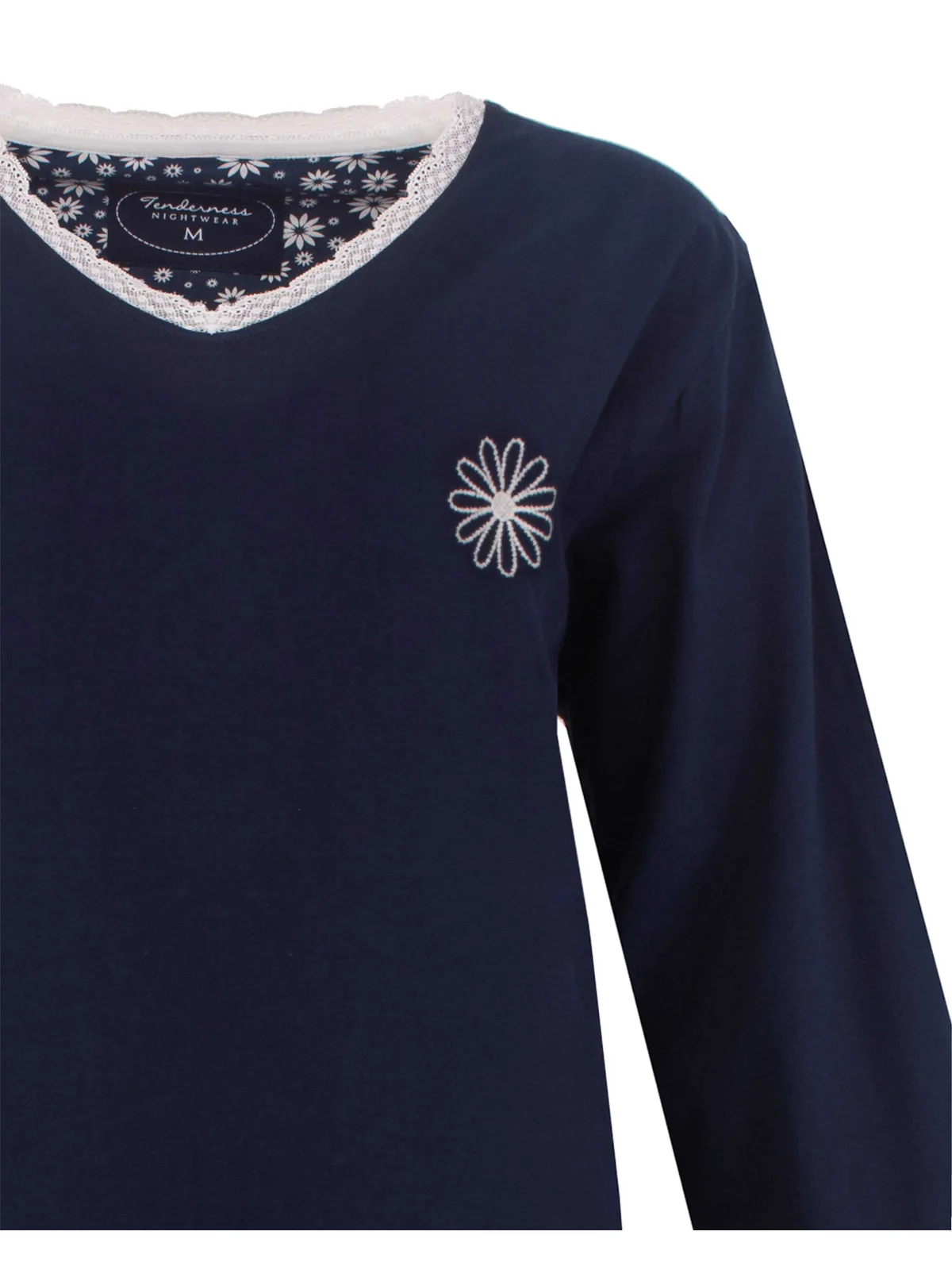 Tenderness dames tricot nachthemd afbeelding 2