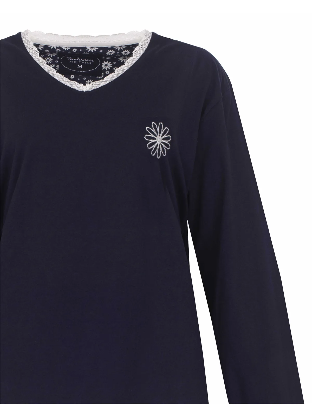 Tenderness dames tricot pyjama afbeelding 2