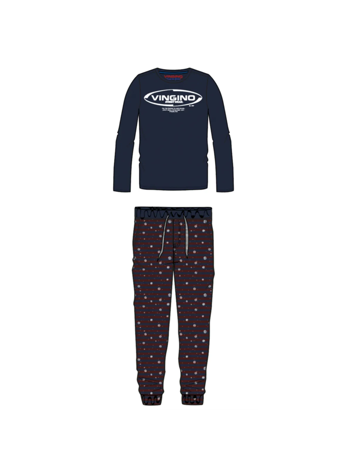 Vingino jongens pyjama afbeelding 2
