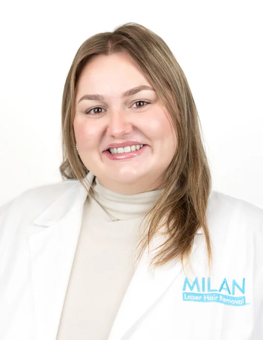 Mary K., employee at Milan Laser Hair Removal in Bentonville