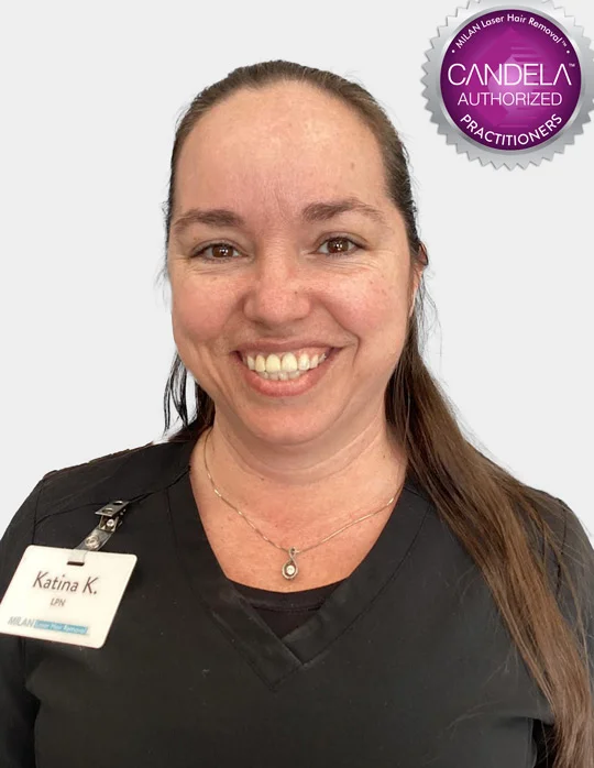 Katina K., employee at Milan Laser Hair Removal in Fort Smith