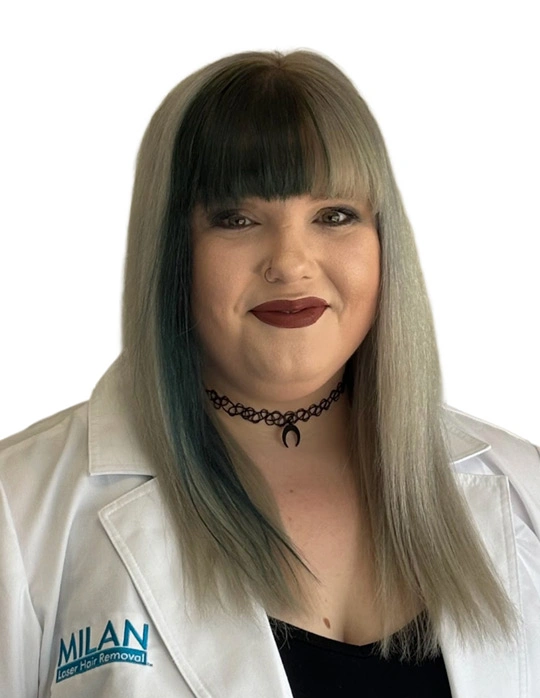 Jade F., employee at Milan Laser Hair Removal in Jonesboro