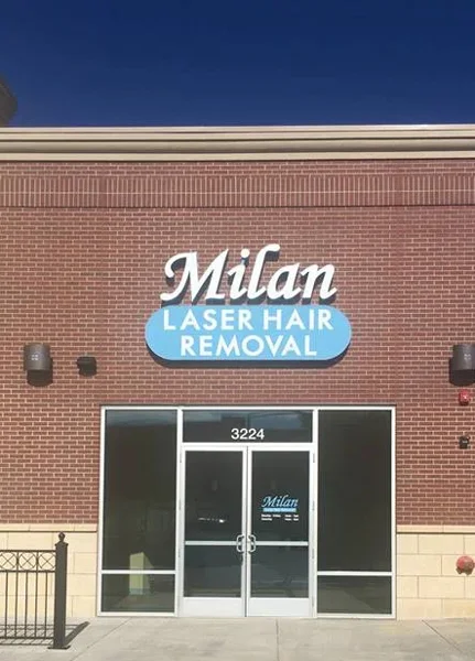 Store front of Milan Laser Hair Removal Colorado springs