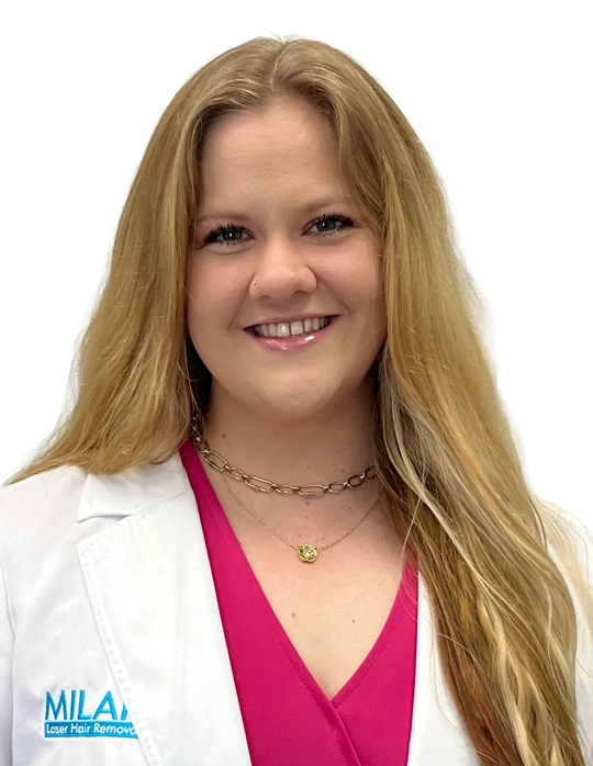Halee W., employee at Milan Laser Hair Removal in Savannah