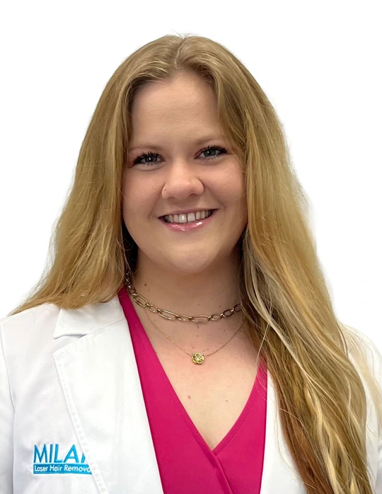Halee W., employee at Milan Laser Hair Removal in Savannah