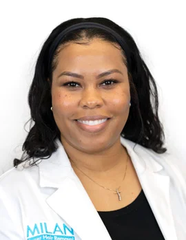 Measha J., employee at Milan Laser Hair Removal in Hyde Park