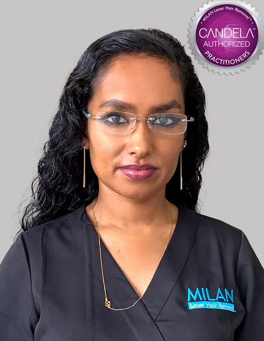 Neetu M., employee at Milan Laser Hair Removal in Skokie