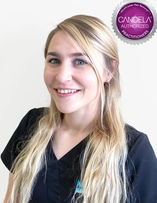 Caitlin F., employee at Milan Laser Hair Removal in Elkhart