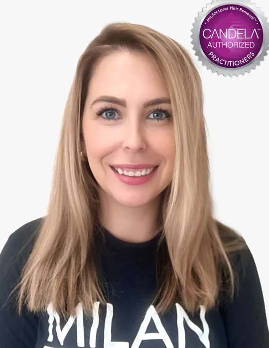 Tiffany P., employee at Milan Laser Hair Removal in Evansville