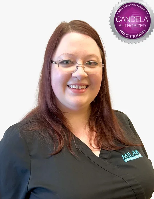 Ashley W., employee at Milan Laser Hair Removal in Ft Wayne (West)