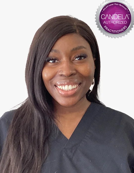 Amina S., employee at Milan Laser Hair Removal in Annapolis