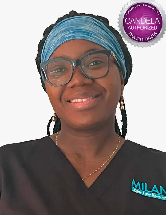 Christine K., employee at Milan Laser Hair Removal in Glen Burnie