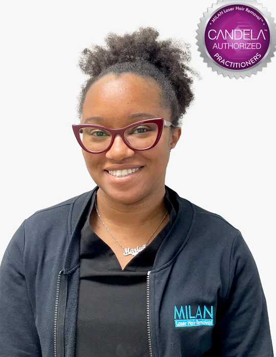 Mariah M., employee at Milan Laser Hair Removal in Washington