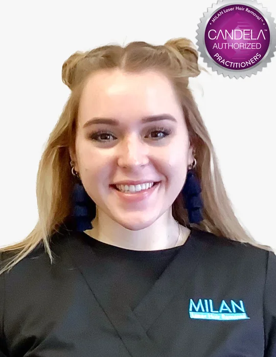 Genevieve B., employee at Milan Laser Hair Removal in Kalamazoo
