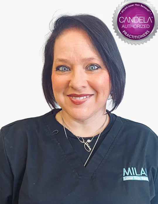 Valerie D., employee at Milan Laser Hair Removal in Liberty