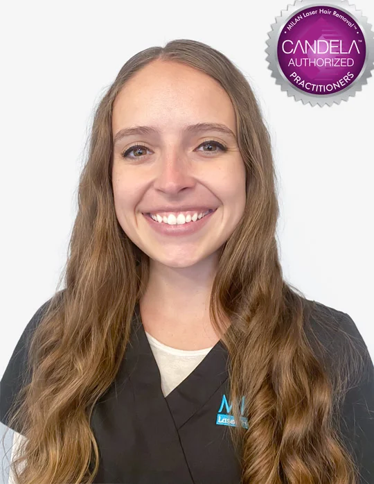 Haley M., employee at Milan Laser Hair Removal in Brentwood