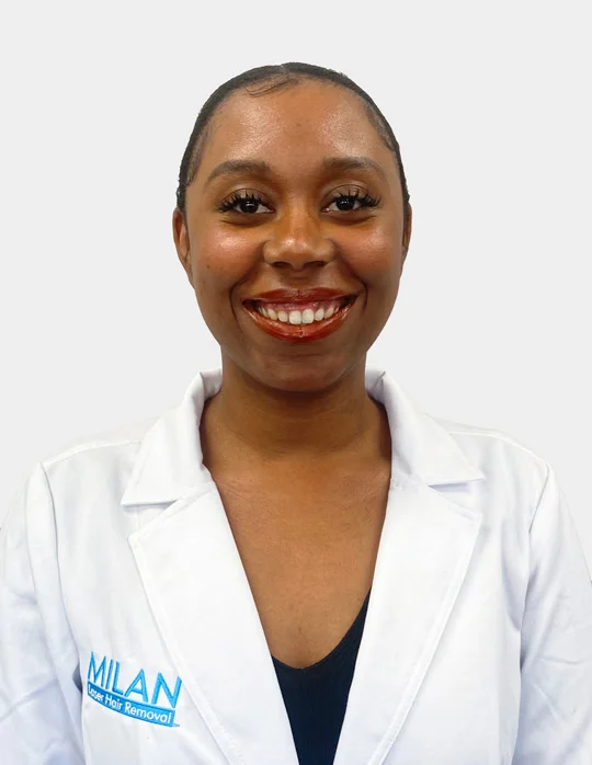 Jaylin T., employee at Milan Laser Hair Removal in Charlotte North