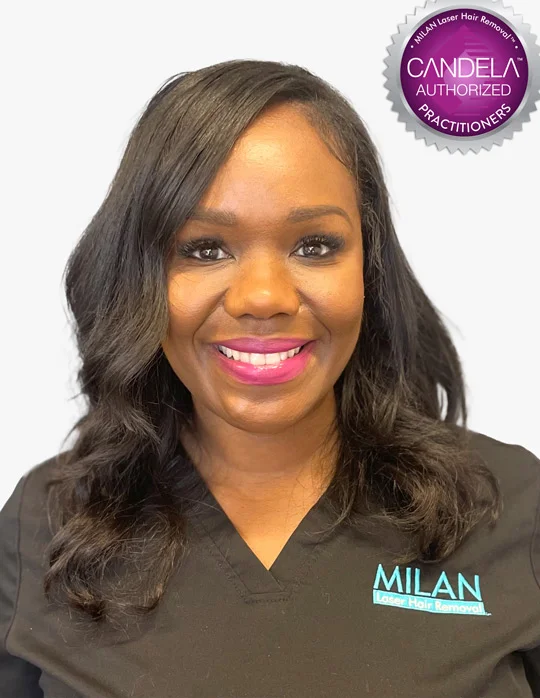 Alvesha W., employee at Milan Laser Hair Removal in Mooresville