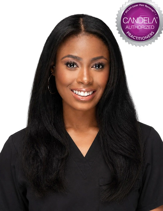 Camisha A., employee at Milan Laser Hair Removal in Greenville
