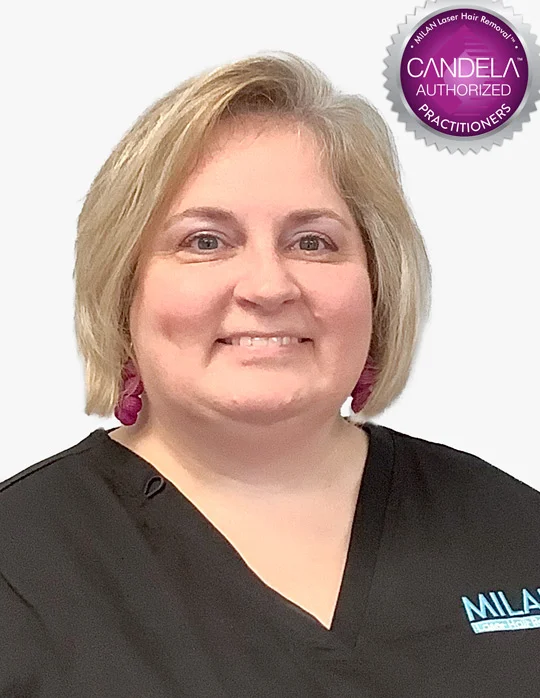 Lisa F., employee at Milan Laser Hair Removal in Greenville