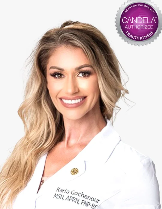 Karla G., employee at Milan Laser Hair Removal in Holly Springs