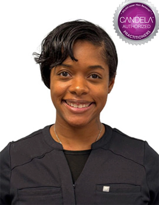 Destiny S., employee at Milan Laser Hair Removal in Raleigh