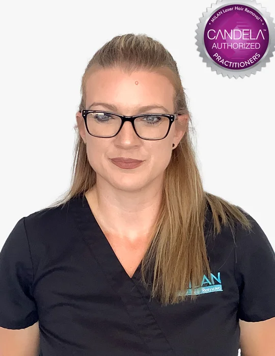 Ashley P., employee at Milan Laser Hair Removal in Fargo