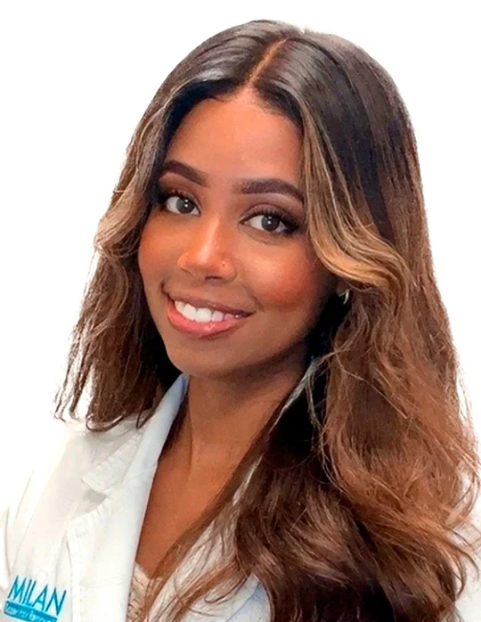 Angel T., employee at Milan Laser Hair Removal in West Salem