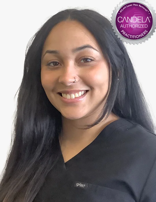 Aaliyah M., employee at Milan Laser Hair Removal in Allentown