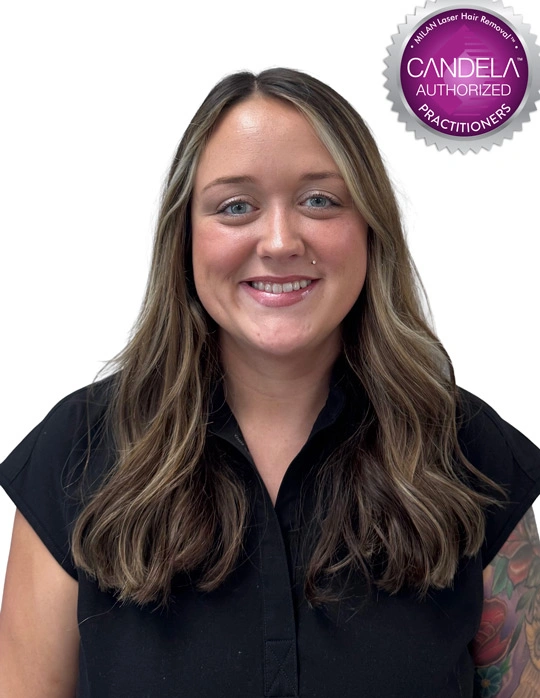 Crystal H., employee at Milan Laser Hair Removal in Chattanooga