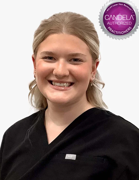 Rylee D., employee at Milan Laser Hair Removal in Clarksville