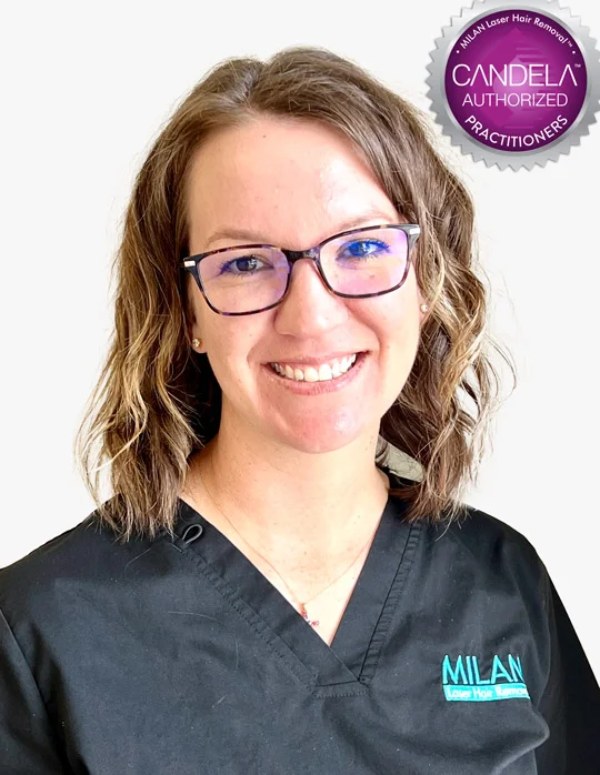 Rachael K., employee at Milan Laser Hair Removal in College Station