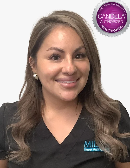 Yessenia R., employee at Milan Laser Hair Removal in Lubbock