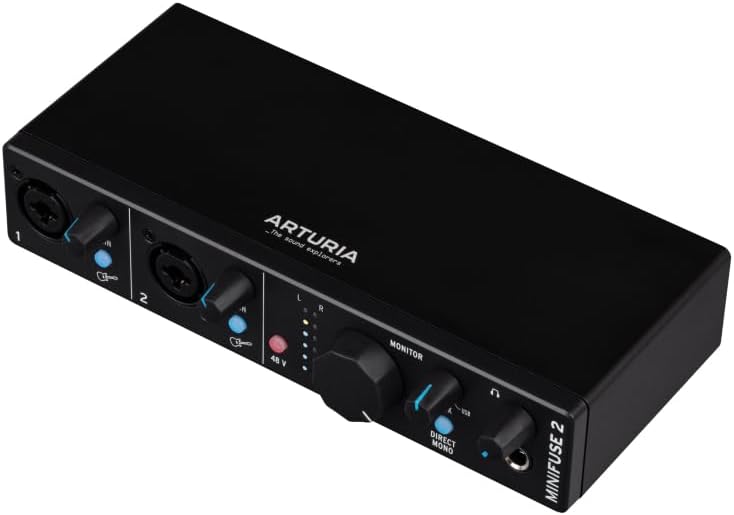 Arturia MiniFuse 2 USB-C აუდიო ინტერფეისი